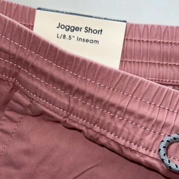 NWT Dark Pink Aeropostale Jogger Shorts Size L - Picture 4 of 6